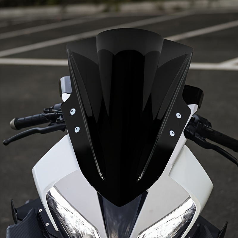 FDB Real Carbon Fiber Windscreen Trim Connectors For Harley Touring 2014-2023