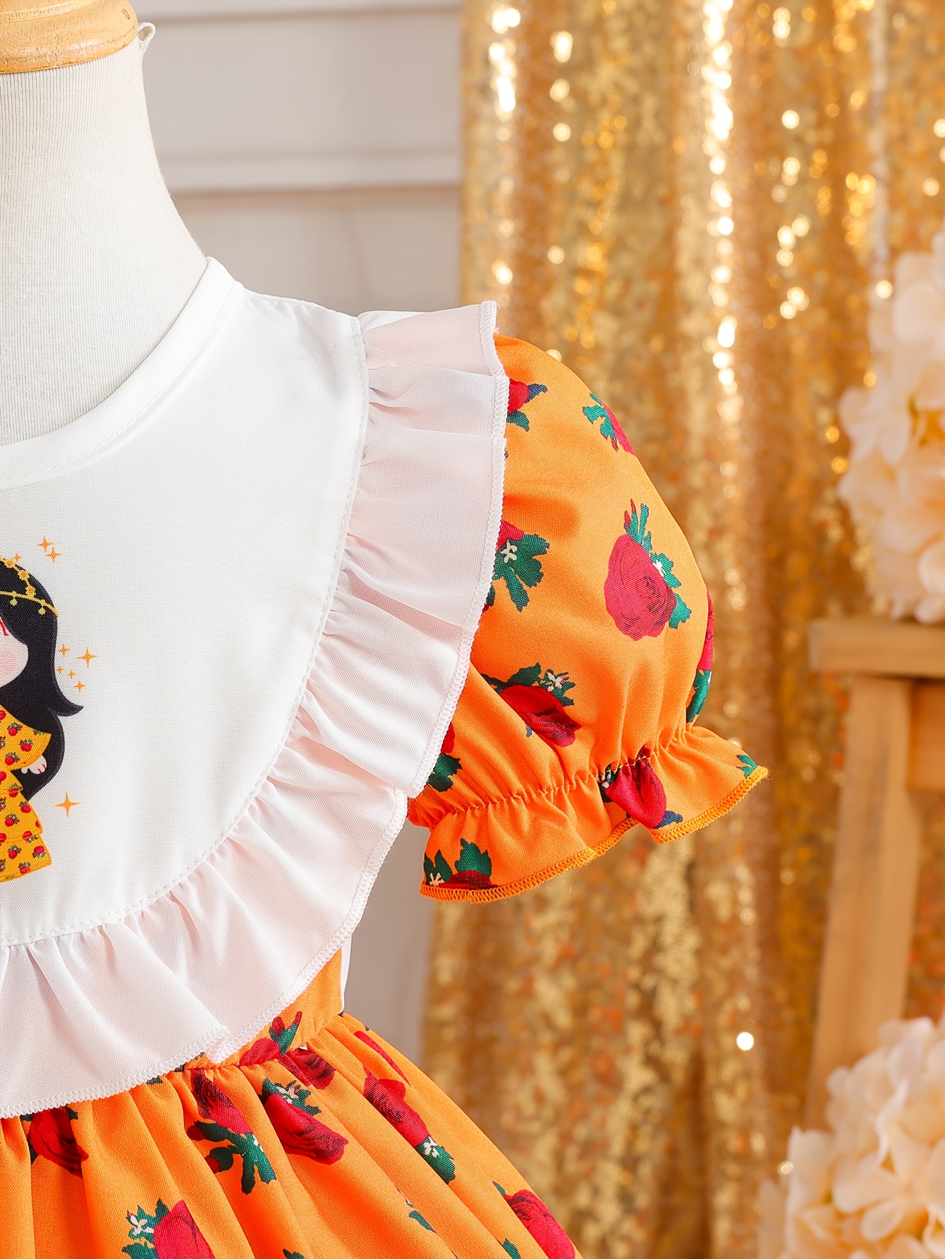 cute toddler lace dresses thanksgiving Blossom Lace Kids Dress