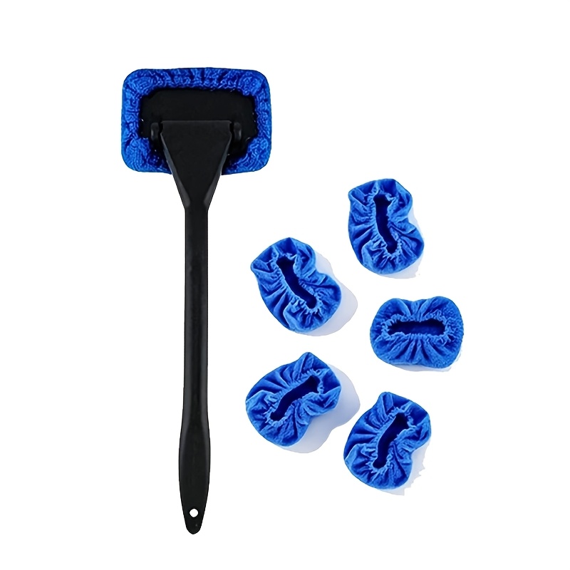 TEMU Car Cleaning Tool Set, Car Washing Tools, Soft Velvet Material Gentle And Non-damaging To Car Paint, Glass, And Leather , Suitable For Cars And