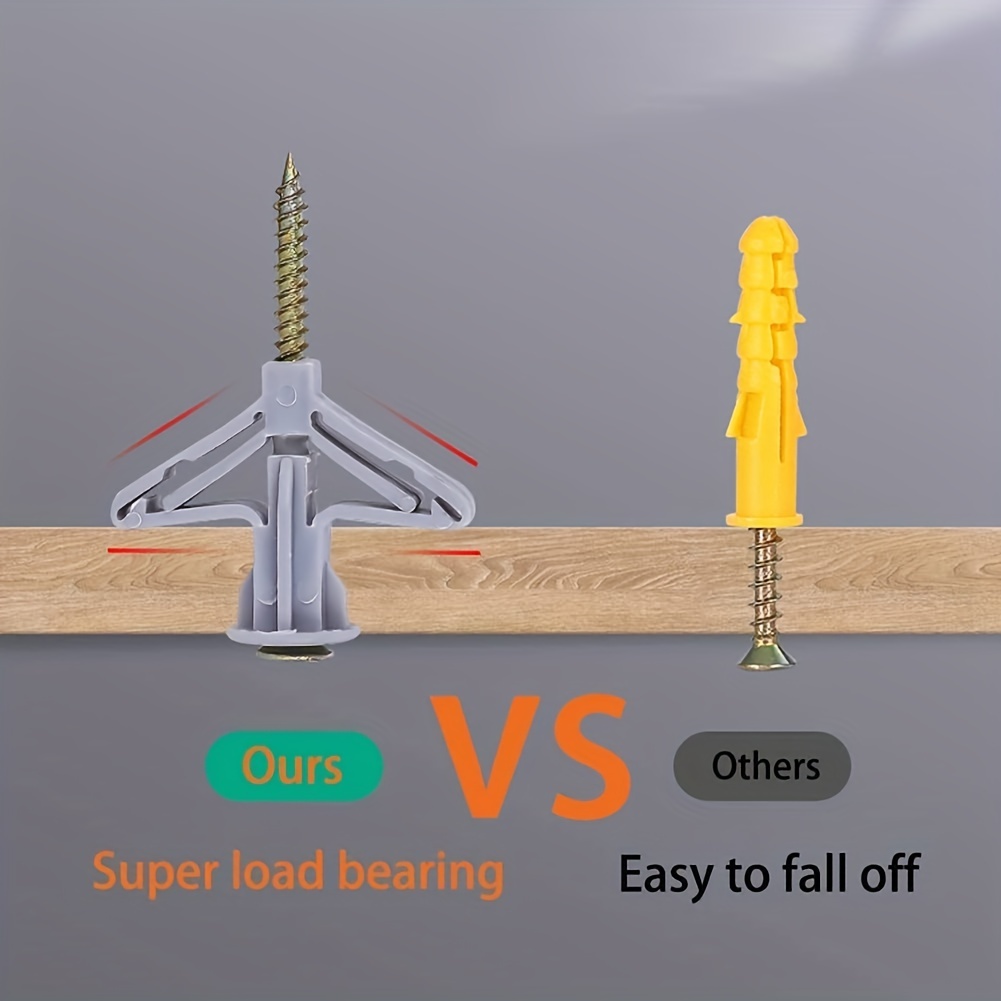 Plasterboard Wall Plugs Screws Plasterboard Wall Plugs Temu