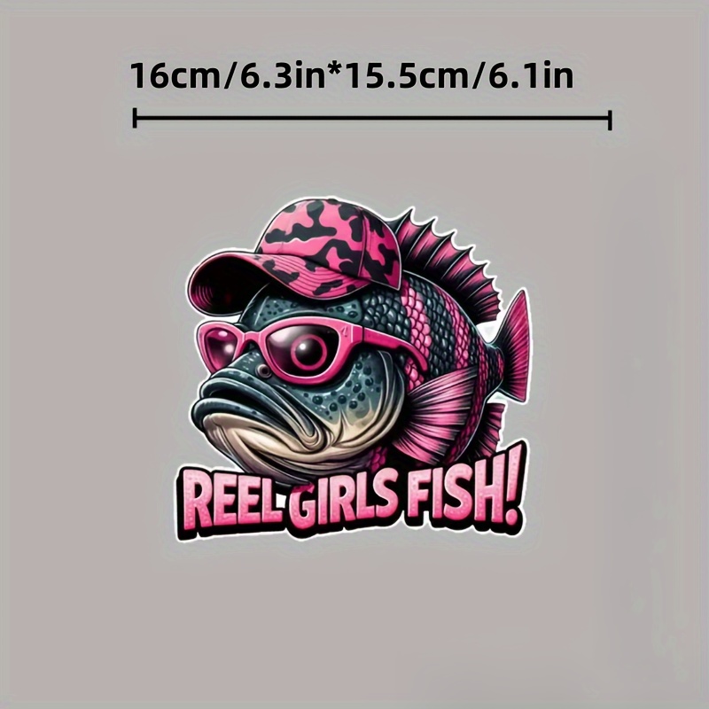 Temu – TEMU Vinyl For Fishing Enthusiasts, Durable Stickers Suitable For Tackle Boxes, Windows, And Laptops