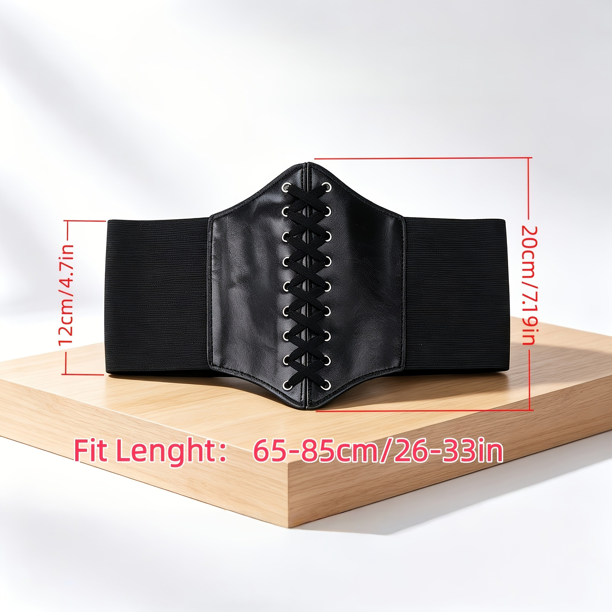 TEMU Cintura da vita da donna - Stringivita regolabile, modellatore vita con , adatta per outfit quotidiani e da festa, un accessorio versatile da