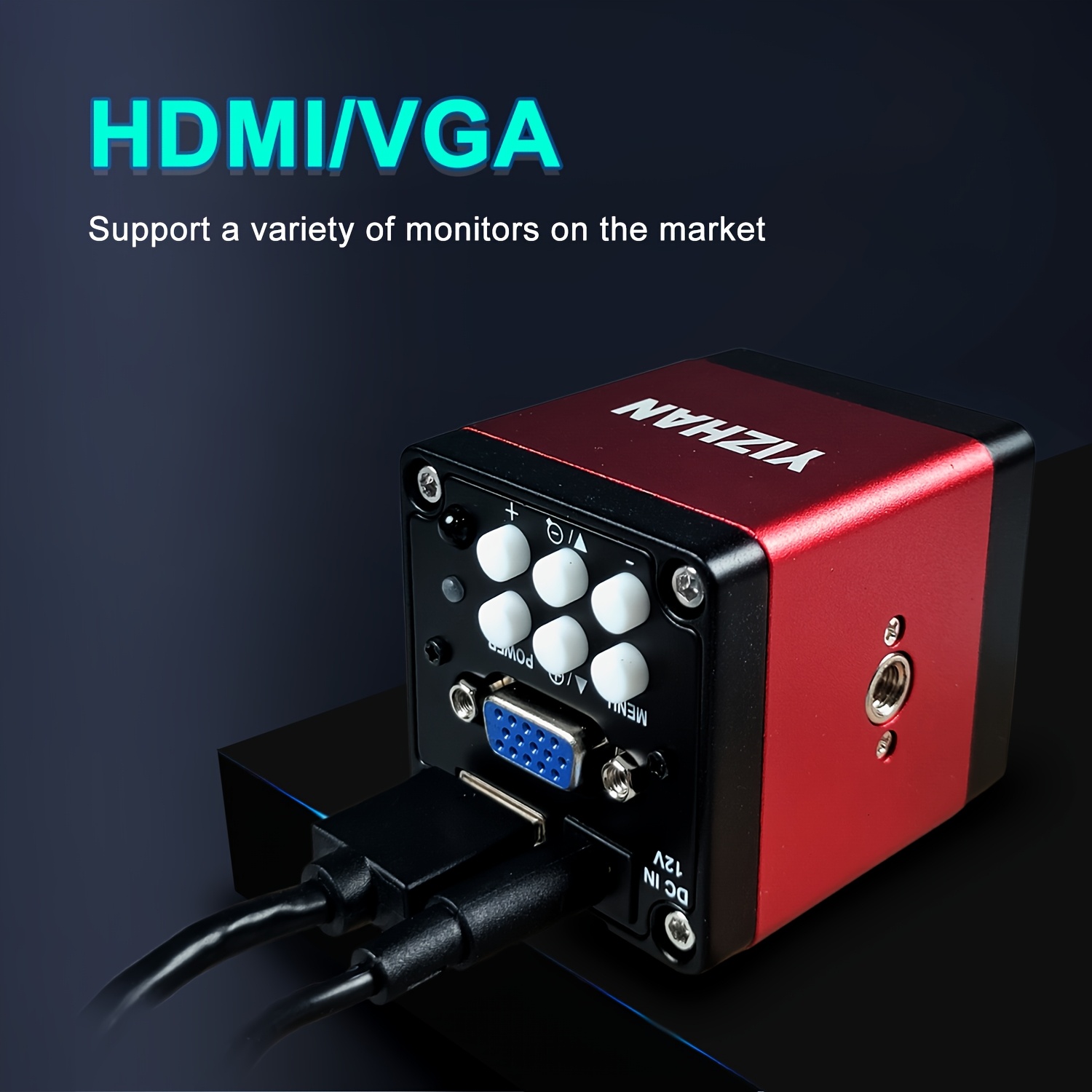 1080p 4  microscope full   microscope c mount digital camera for pcb inspection   phone repair stand compatible with personal computers power supply 100v 240v Product details 6