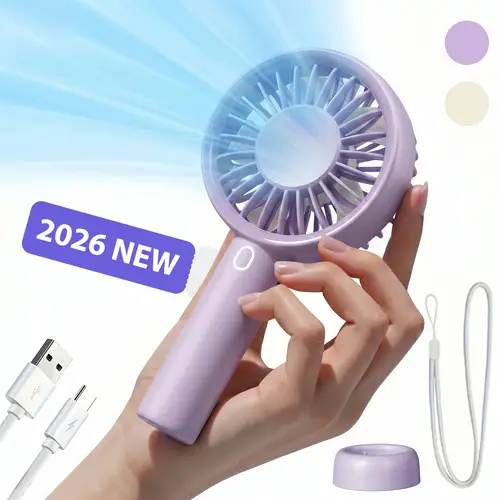 Usb Wind Generator handheld battery operated fans sold on Temu United States