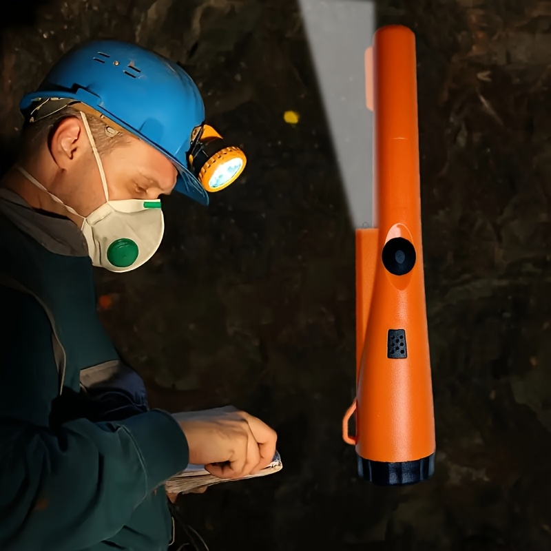 metal detector er wand 360 search treasure finder probe for hidden non metals like ring silvery copper iron and nails 9v battery not included details 11