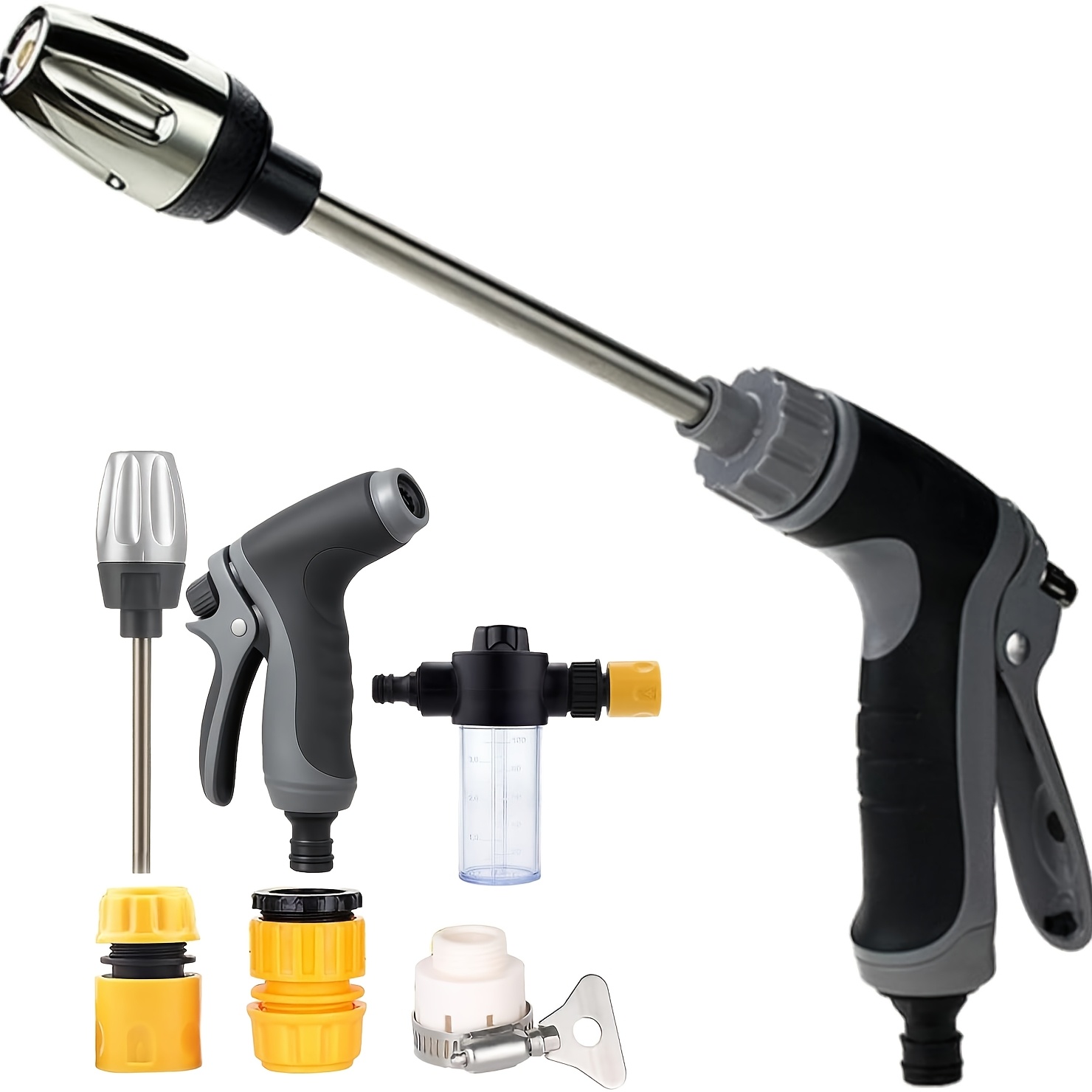   high pressure gun water blitz pressure washer water blitz for garden hose turbo washer for garden hose original with accessories ideal for car washing garden patio ideal for car washing garden patio