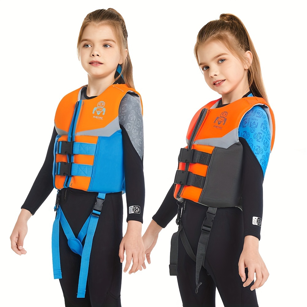 Kids Swim Vest Life Jacket Boys Girls Float Buoyancy - Temu