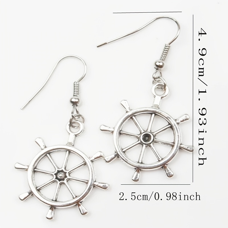 Women's Boho Lifebuoy Dangle Earrings — Perfect Gift