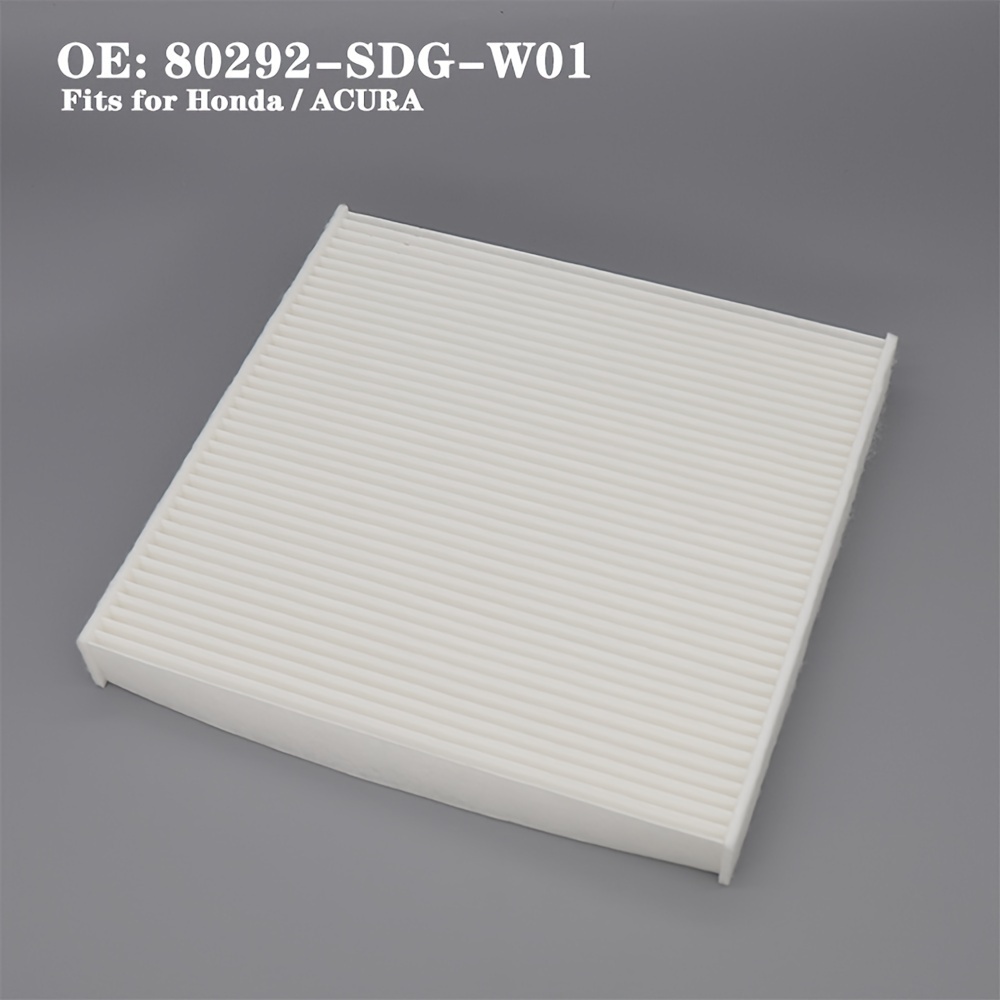 TEMU (1pc) Air Conditioning Cabin Filter Compatible With Accord, Civic, , , Odyssey, Pilot, Nsx, Rdx, Tlx, Replaces 80292sdgw01/80292sdaa01