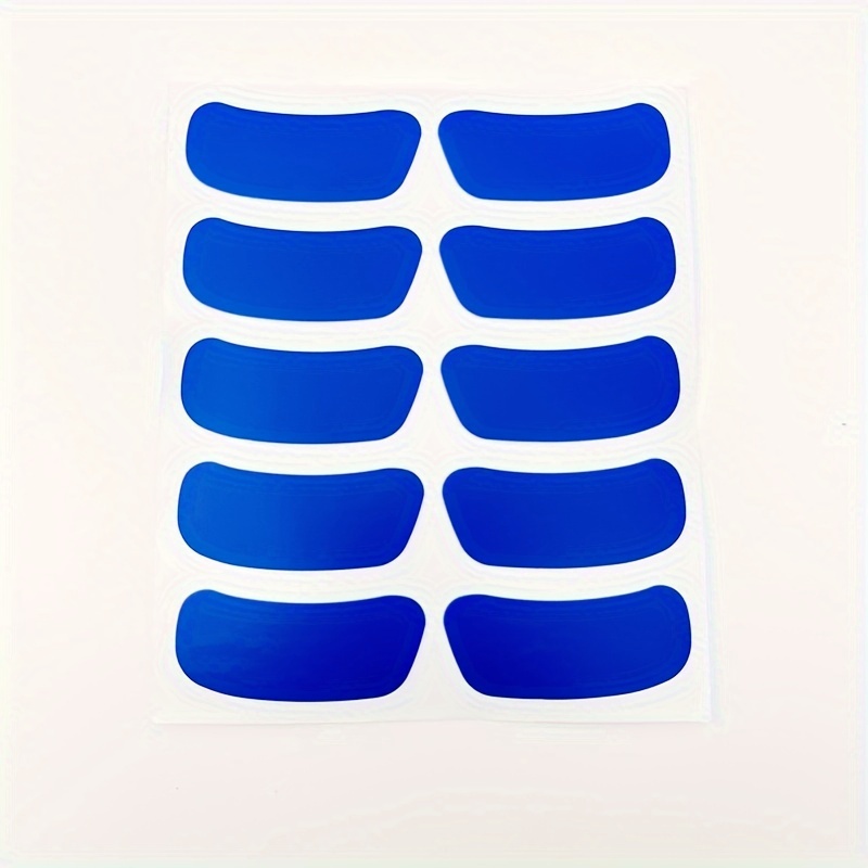 Black Rose Blue Yellow Sports Eye Stickers Eye Strips Sports Temu