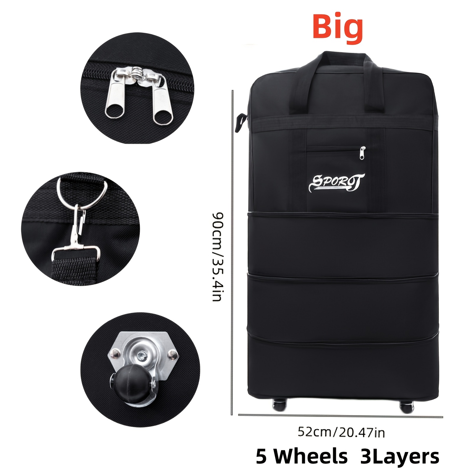 Rolling Duffle Best Travel Duffel Bag Valise De Voyage Buy 36