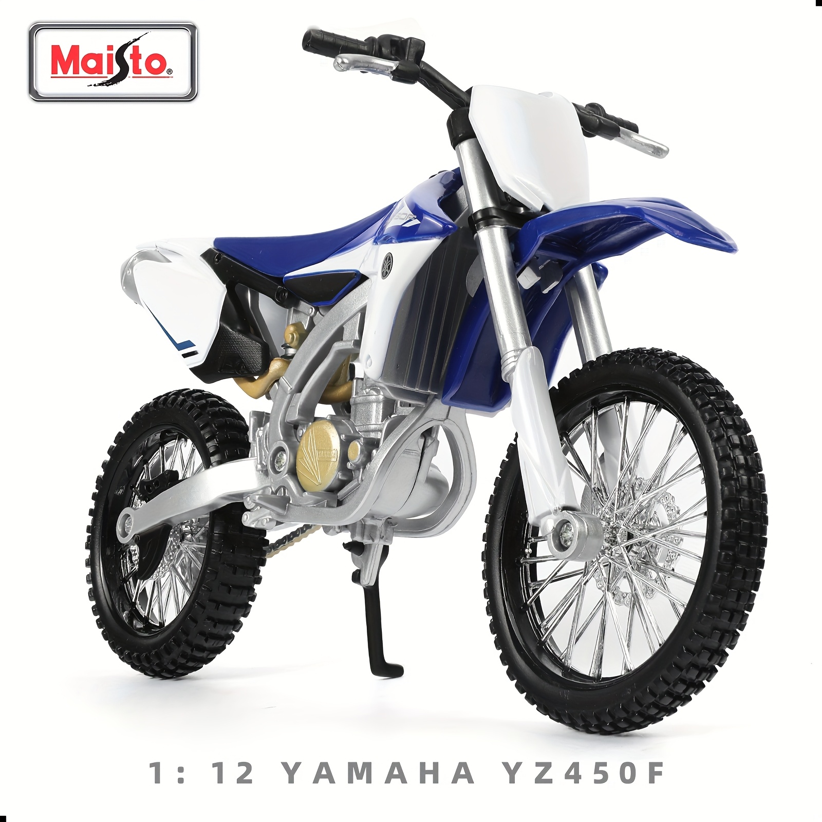   1 12     dirt   blue alloy frame w factory replica detailing motocross competition model for off road enthusiasts display collection