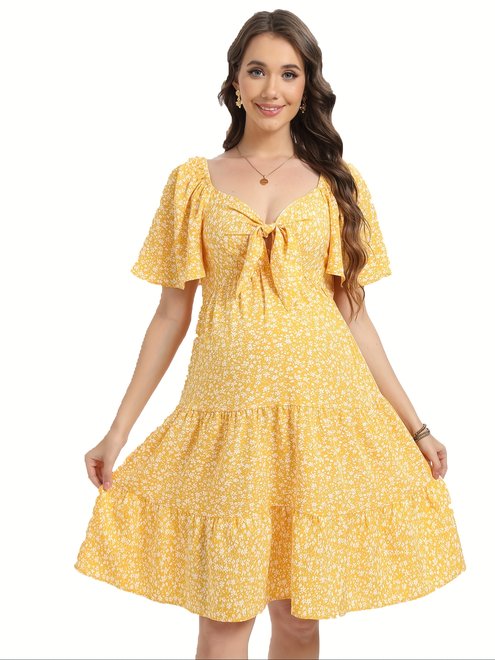 yellow maternity dresses formal Yellow Ombre Satin Halter Cutout Maternity Maxi Dress