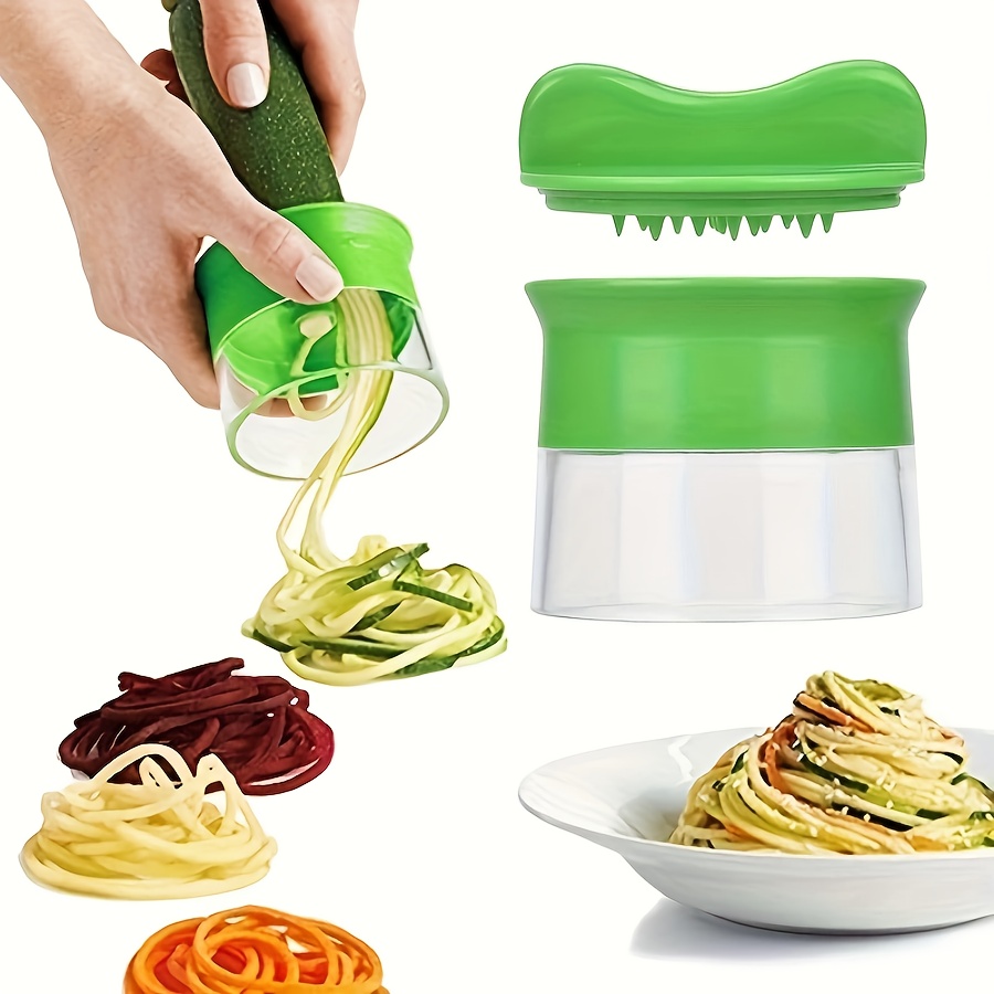 1pc multifunctional spiral vegetable slicer handheld fruit