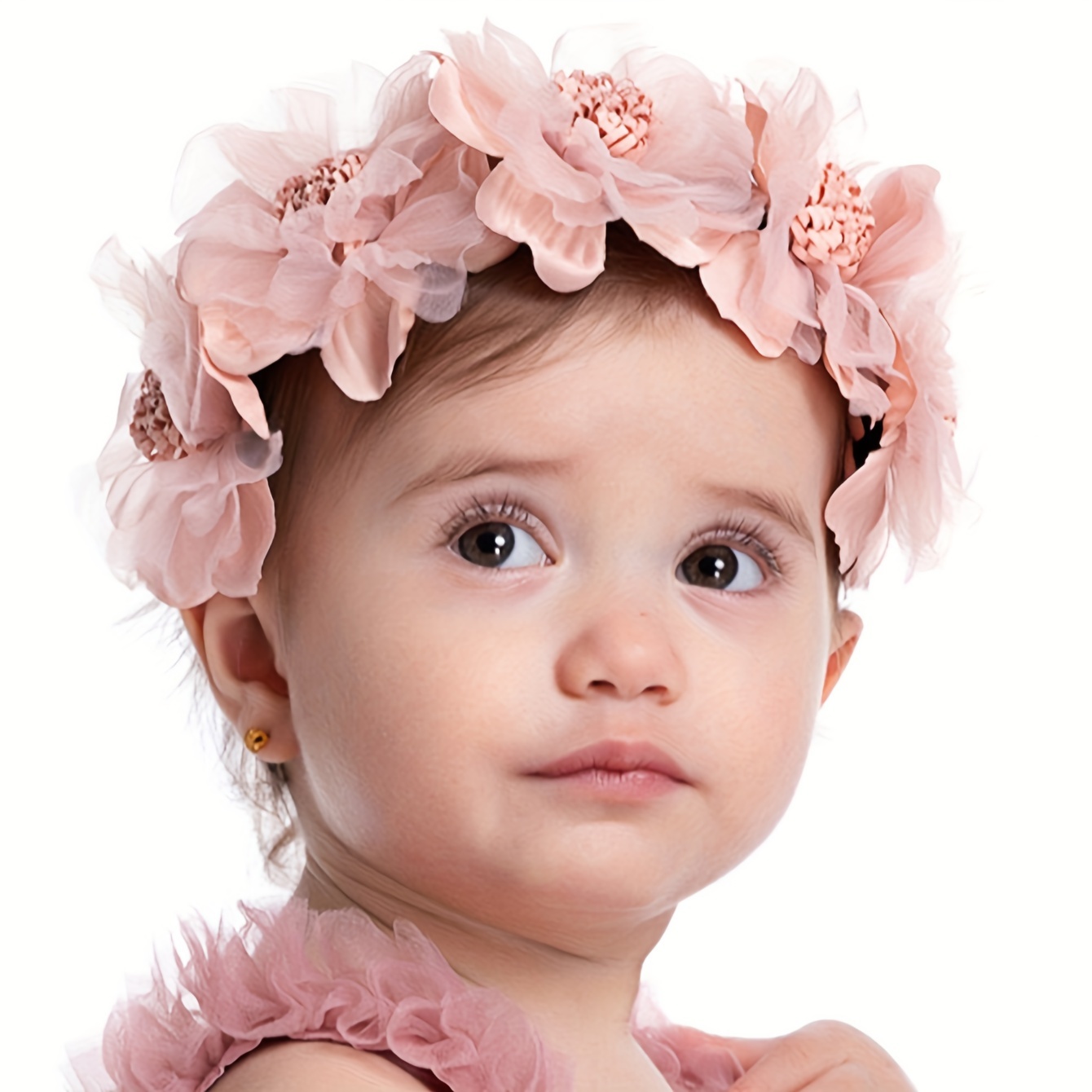 

[customer ] Chic, Pink Floral Headband For Girls - 5 Sweet Fabric Flowers, Perfect Princess Accessory For Parties & Gifts