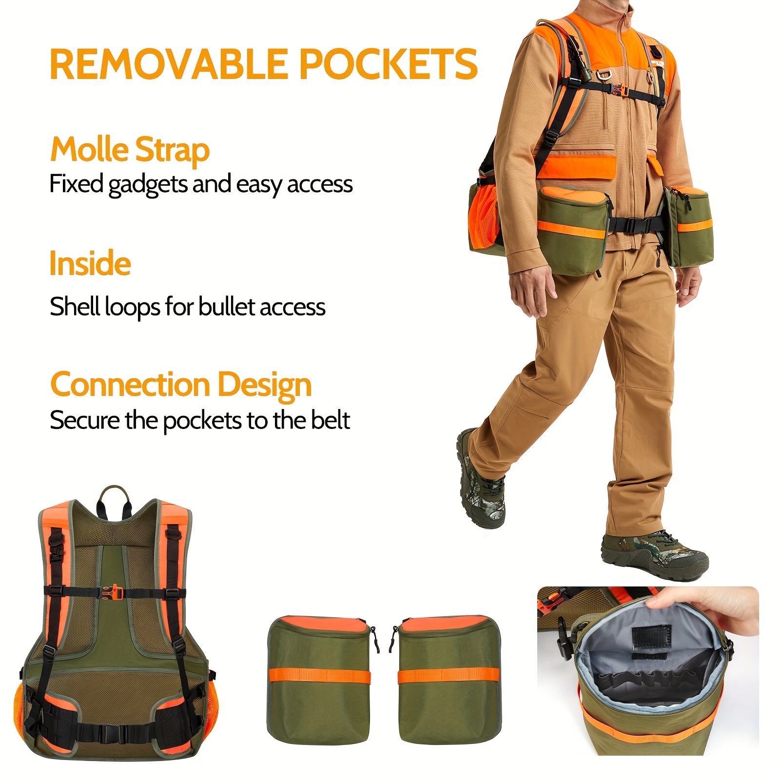 Upland Hunting Vest Features
