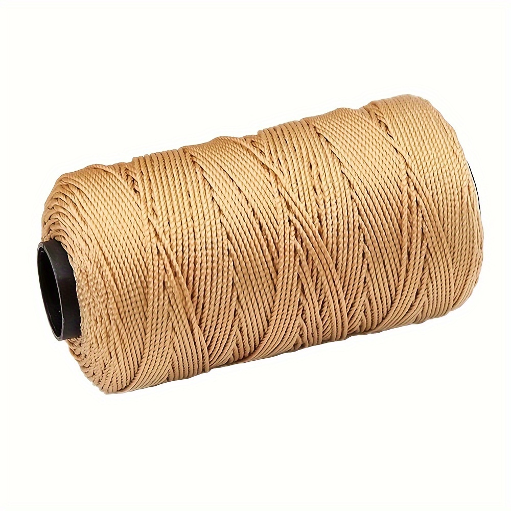 TEMU Polyester Yarn 3-ply Twist For Crochet Bags, , Car Cushions, Cup Sleeves, Slippers - Assorted (, , Beige, , Red, Khaki, Light , Light Purple, , )