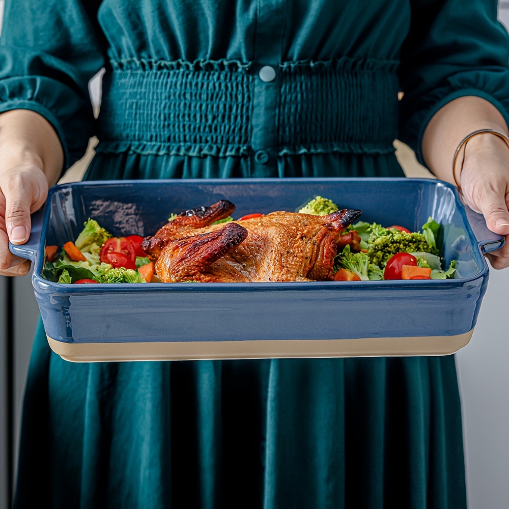 3pcs baking dish set 9x13 baking dish large casserole dish - Temu