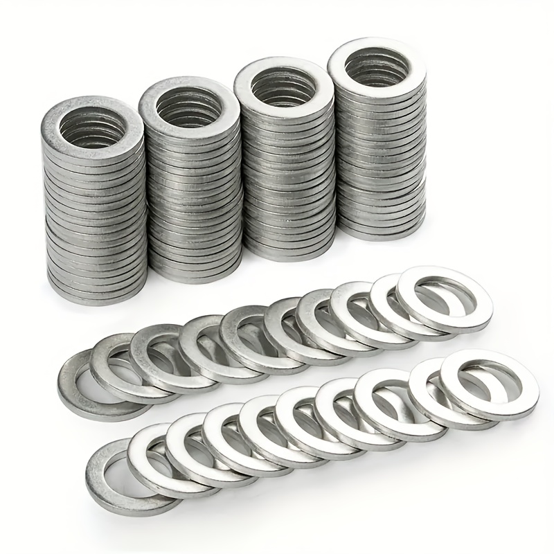 TEMU For Oil Drain Plug Gasket - And Original Compatible Compression Gasket Sealing Kit, Leak- Repair Sealant., Durable Engine Component Protector,