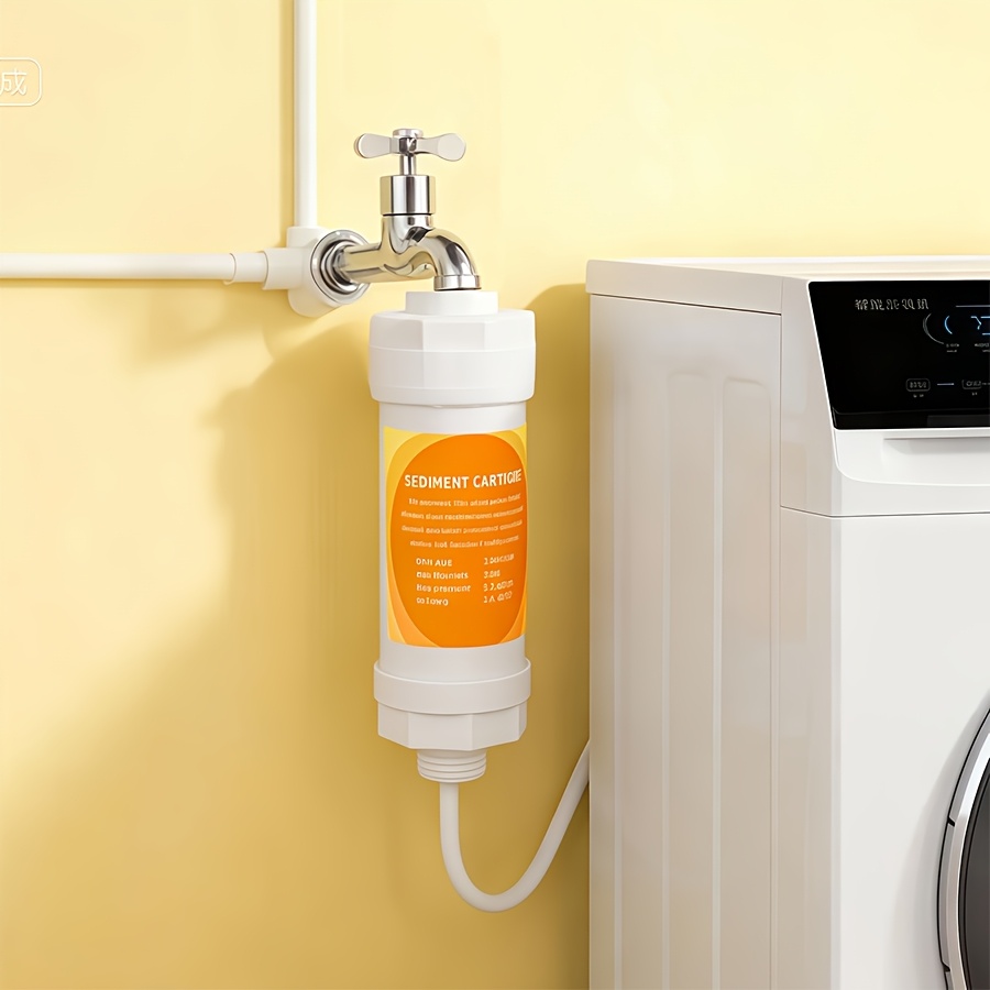 Equipo de Purificación de Agua para Cocina y Baño, Filtro de Ducha, Calentador de Agua Doméstico, Pre-filtro para Grifo, Cabeza de Ducha para Dormitorio