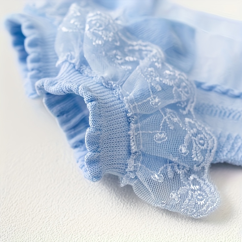 5 Pairs of Girls Socks Lace Ruffle Breathable And Comfortable Dance Princess Socks