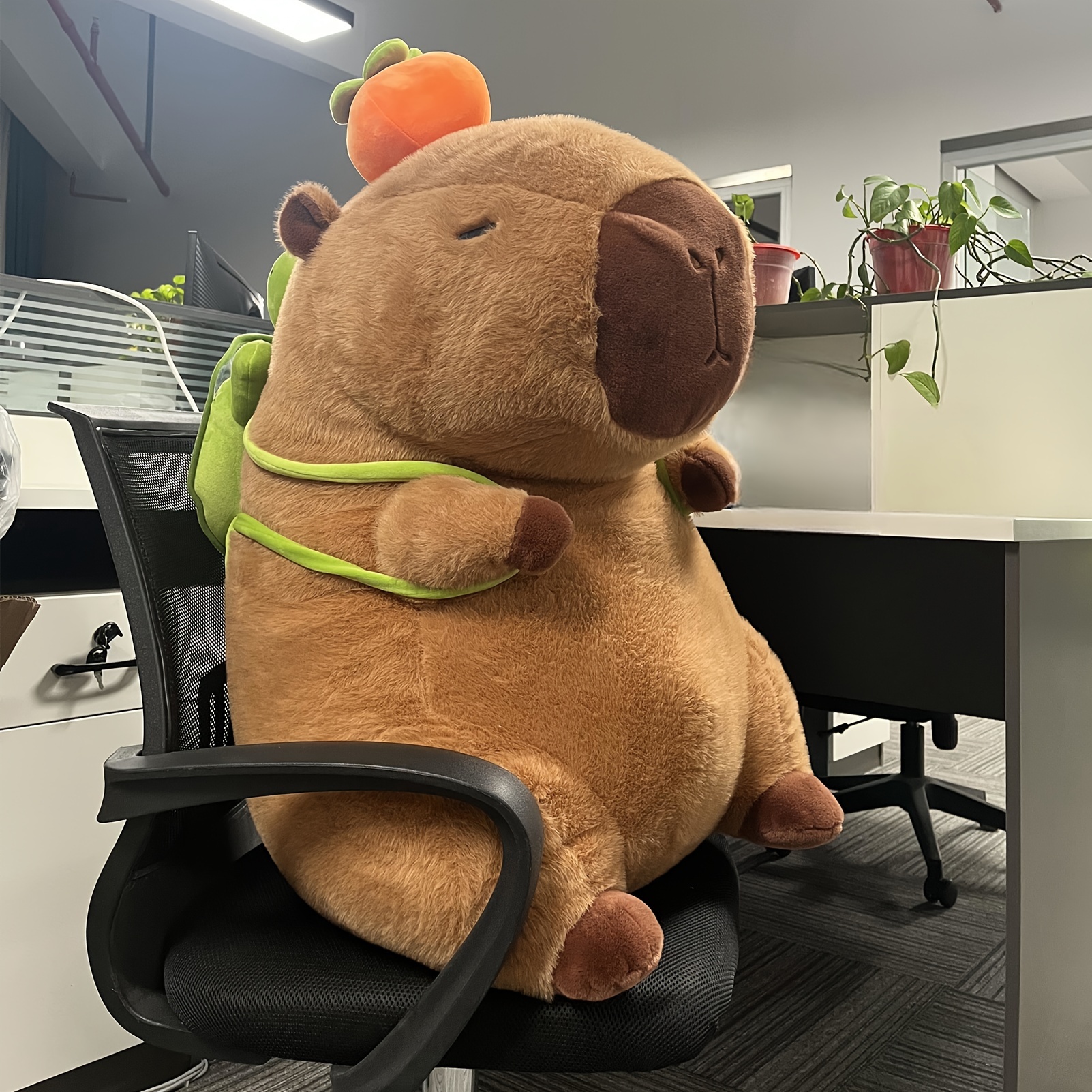 Capybara Plush Simulation Capibara Anime Fluffty Toy Cute - Temu