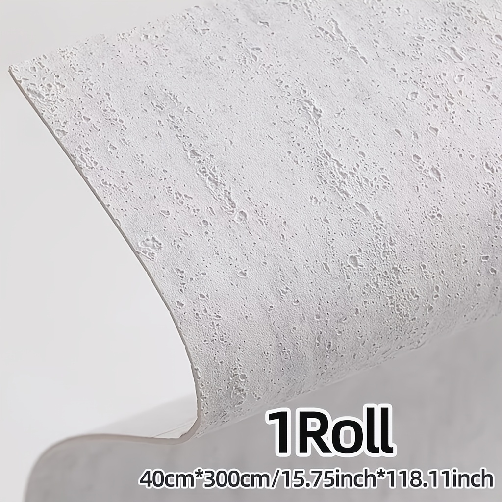 TEMU Panel de pared 3D, Panel de pared en relieve, Panel de pared autoadhesivo, Tablero de decoración de pared con de piedra sintética de 40 cm,
