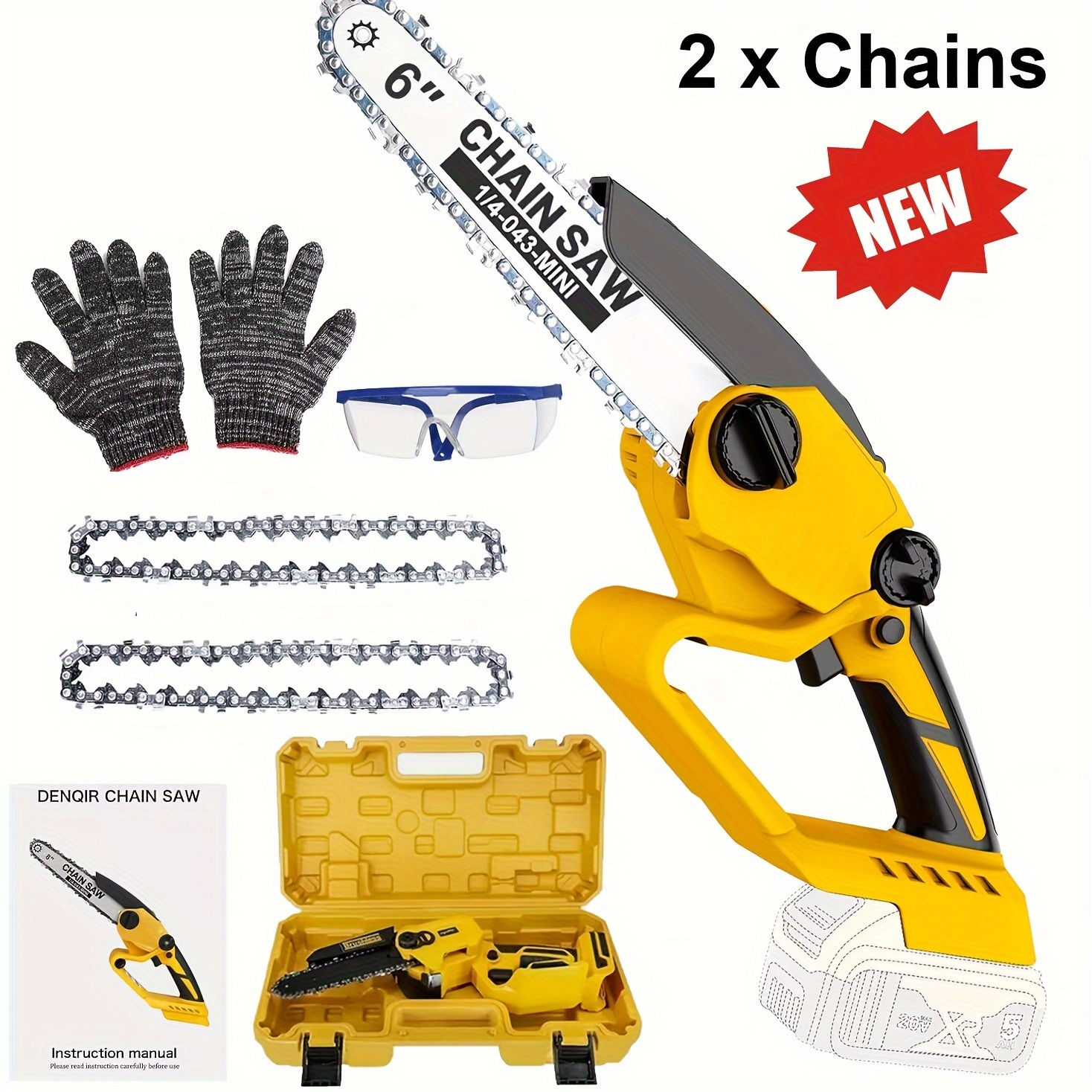 

6 For Dewalt 20v - Pruning Saw