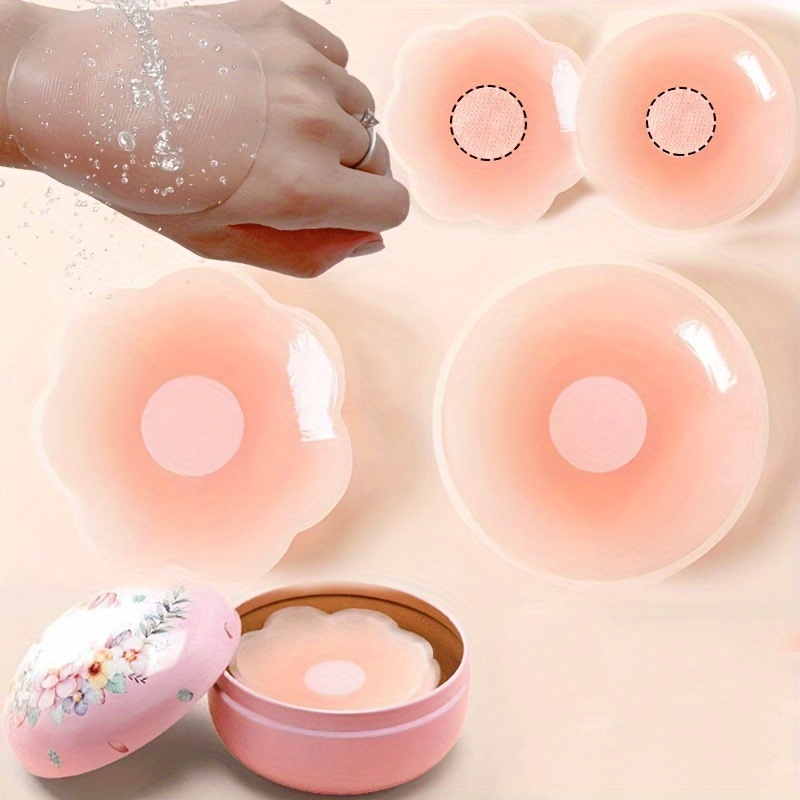Rabbit Nipple Cover Bra Pads Women Push Bras Self Adhesive - Temu Canada