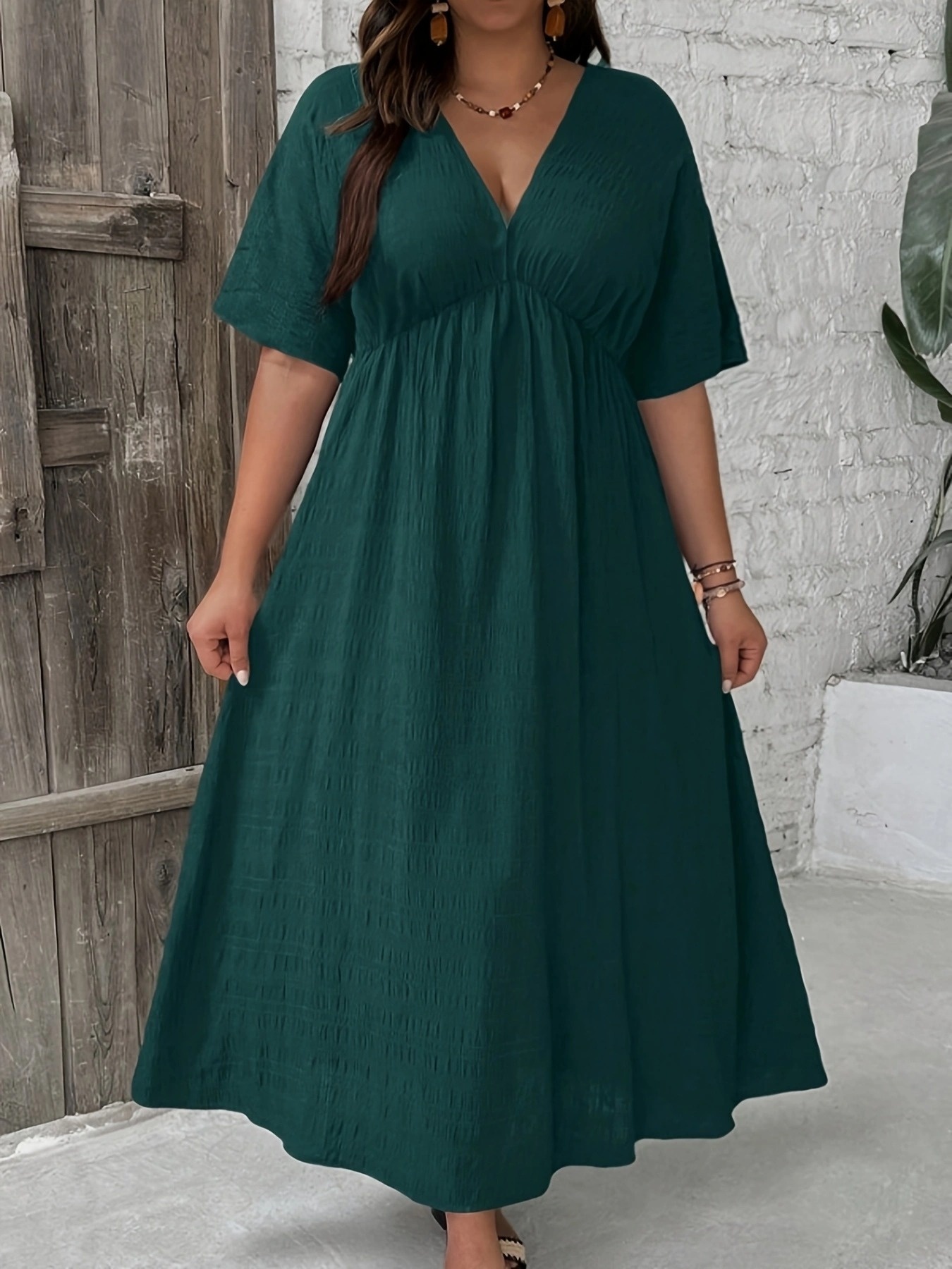 plus size maxi fall dress Plus Size Cutout Maxi Tube Dress in Black main image 1