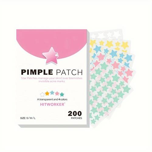 200 parches hidrocoloides, parches invisibles para cubrir imperfecciones y espinillas
