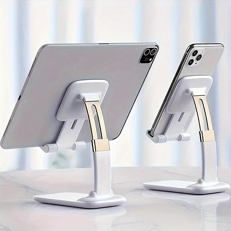 

Adjustable Desktop Phone And Tablet Stand - Universal Cell Phone Holder For Iphone, For Ipad, For Xiaomi - Desktop Tablet Support