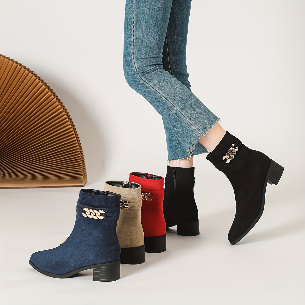 Women'S Short Boots * Pointed Toe And * Boots Comfortable Outdoor Boots  Fashionable Dress Boots, Women Shoes