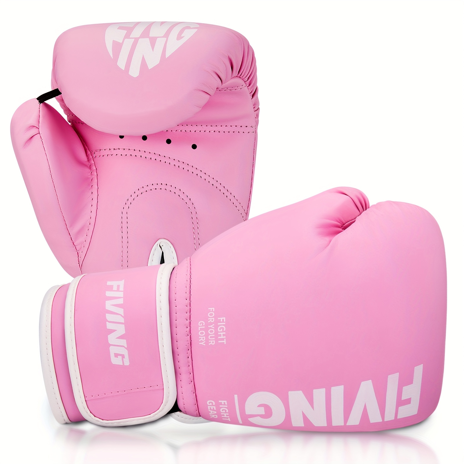 TEMU Fiving 1 Pair Boxing Gloves Pu Training Gloves