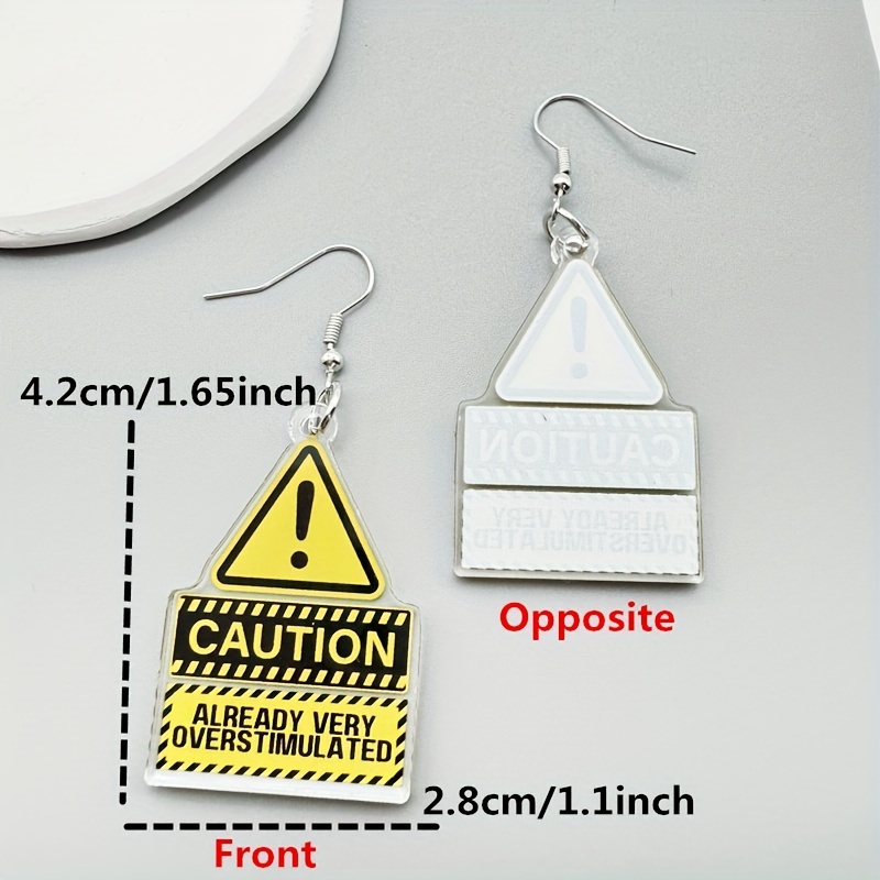 Bonsny Acrylic Camper Van Earrings - Cute Cartoon Camping Car Dangle Earrings For Women, Lightweight & Hypoallergenic
