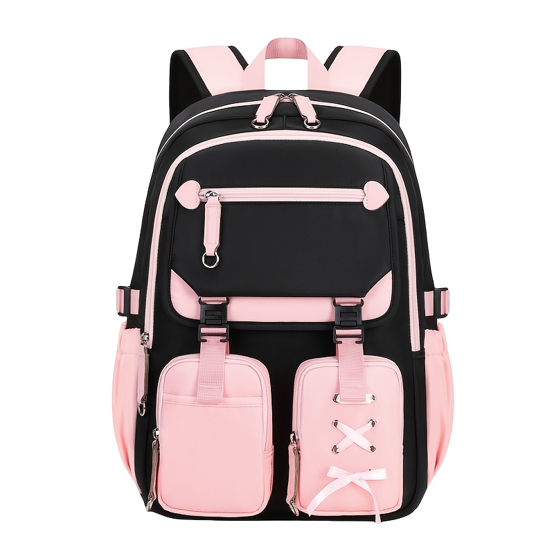 Image of 1pc School Backpack, Fashion Backpack, Capacity Multiple Layers Backpack, Ideal For School And