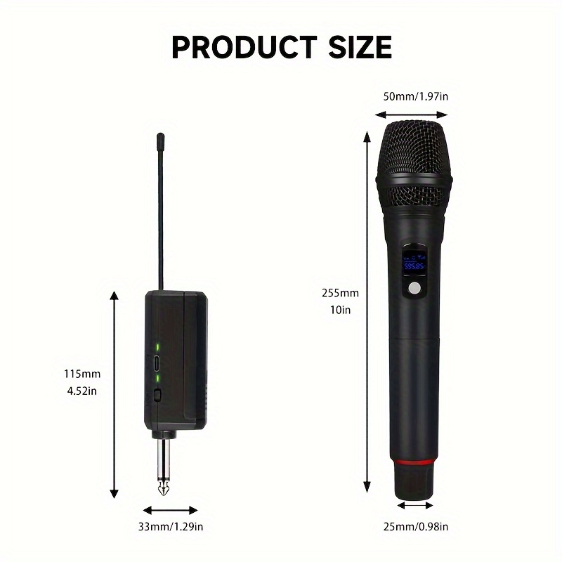 K 12 Professional Karaoke Wireless Microphone Set Dual Vocal