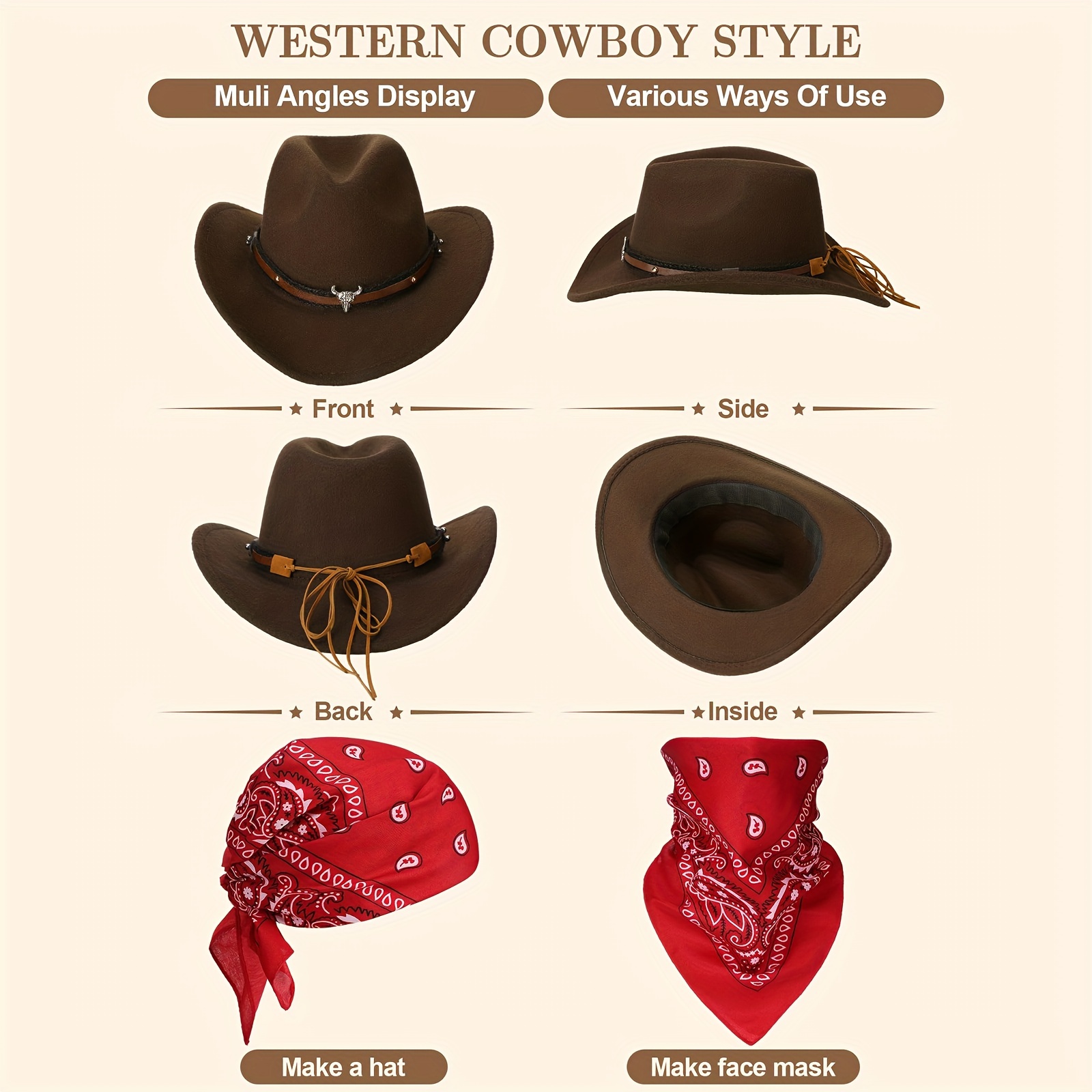 Cowboy supplies on sale