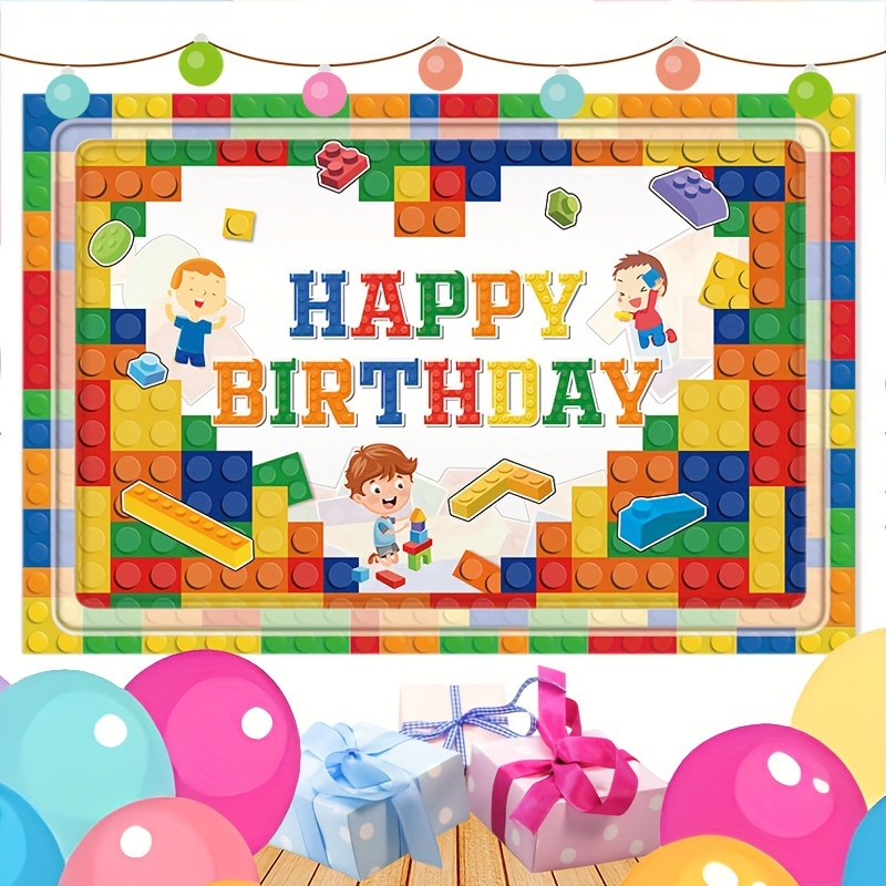 Rainbow Cardboard Banner Gradient Color Birthday Letter Pull - Temu