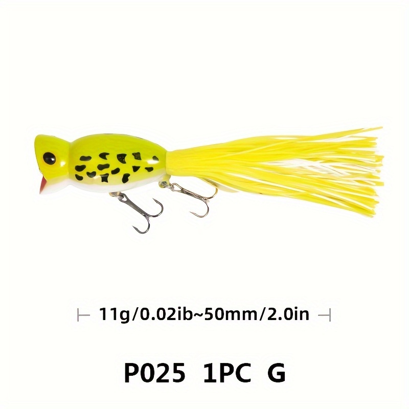  Arbogast Hula Popper 2.0 Topwater Fishing Lure with