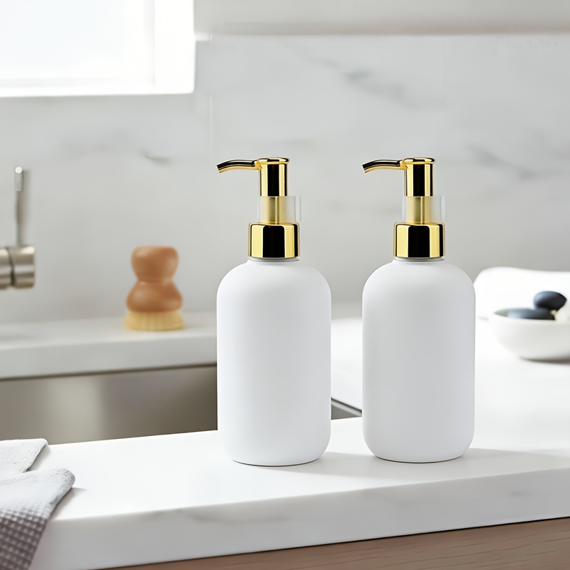 TEMU 2pcs 200ml (6.76oz) Soap Dispensers, Lotion Pump Style Bottles, And Conditioner Dispensers, Travel Bottles, Small Capacity