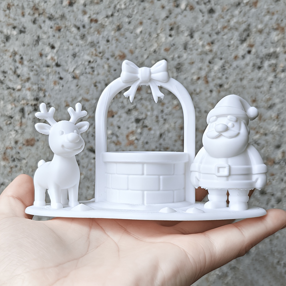 TEMU And Well Ornament, Christmas Tree Hanging Decoration, Christmas Figurine Ornament, A Cozy Atmosphere, Home Decor Ornament, Holiday Decoration,