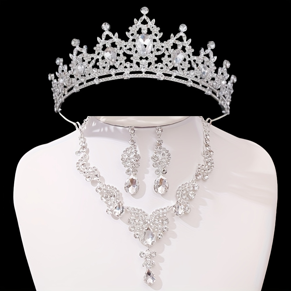 

Bridal Jewelry Set, & , Fashionable Wedding Accessories For Brides & Bridal Parties, , Rhinestone, Theme