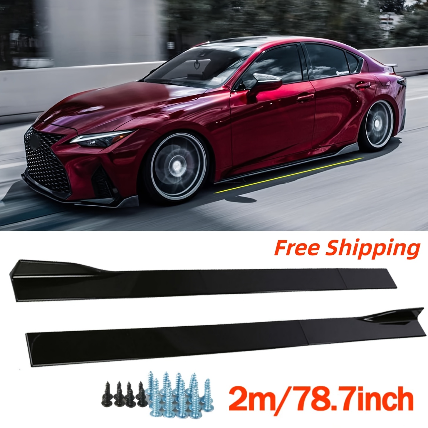 car body kits sold on Temu United States