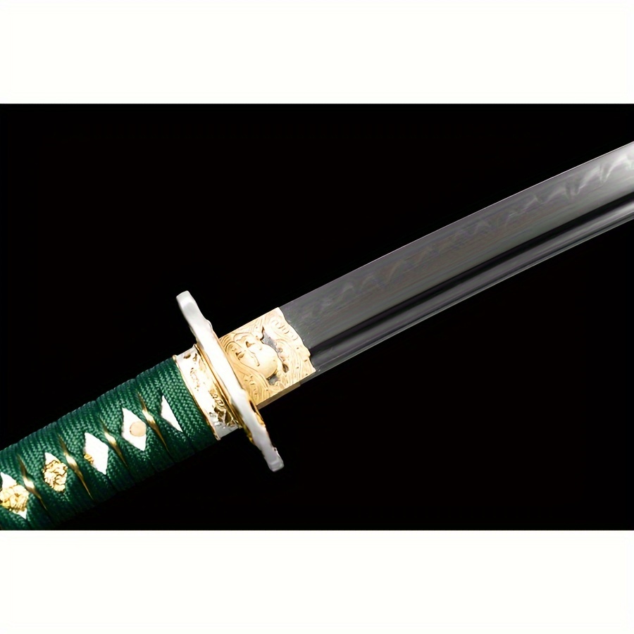 103cm 40 55 Inches Hand Forged T10 Burnt Blade Samurai Sword - Temu