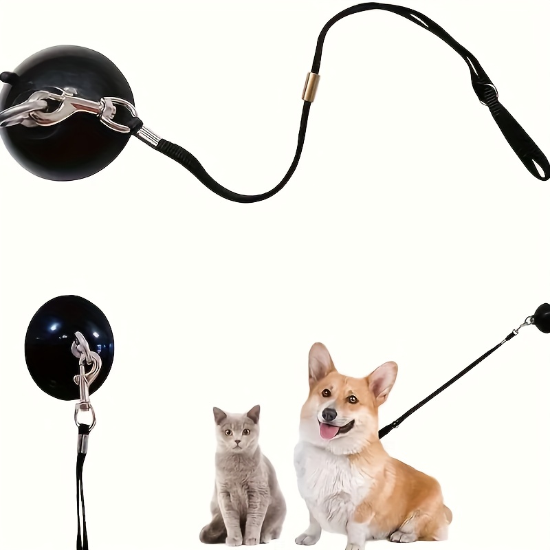 TEMU ペット用入浴固定具 吸盤付きロープストラップカラー 猫・犬兼用 引っかき防止・動き防止 ウェット/ドライ洗浄・グ用 取り外し・調節可能