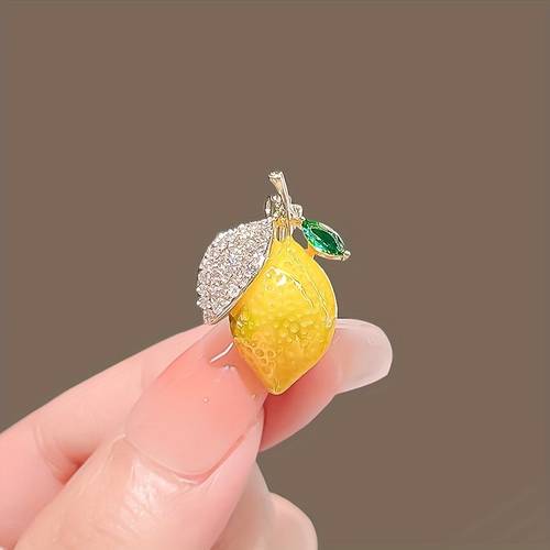 womens brooch cute fruit pin for clothing