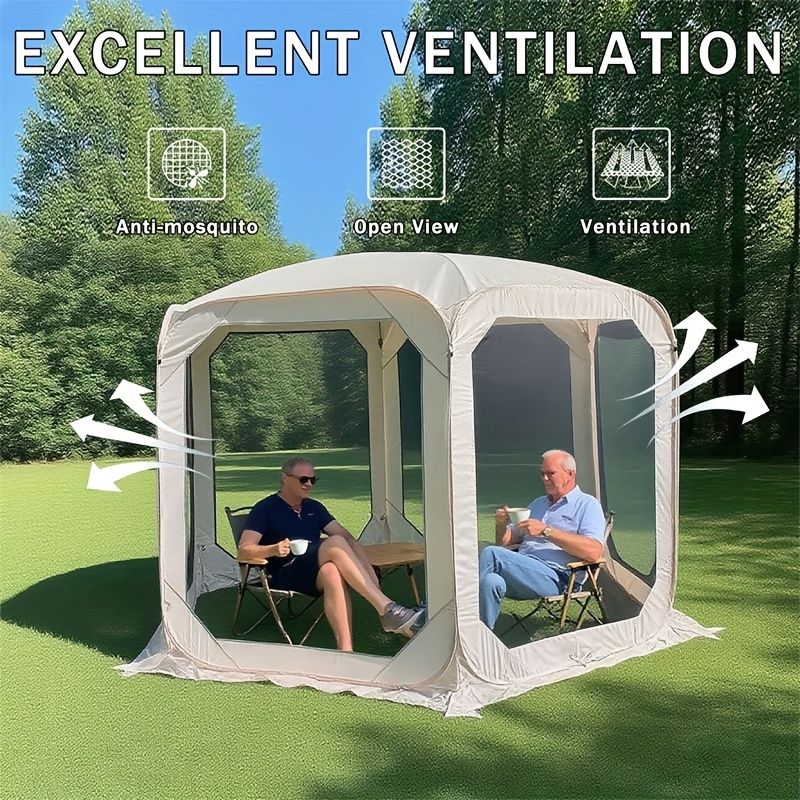 6-8 Person Pop-Up Canopy Tent