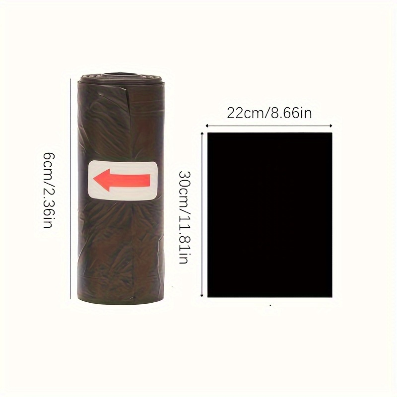 10/20 Rolls Dog Poop Bag, Portable Pet Waste Bag Refill Rolls, Thickened Leak Proof Pet Garbage Bags, Pet Cleaning Supplies