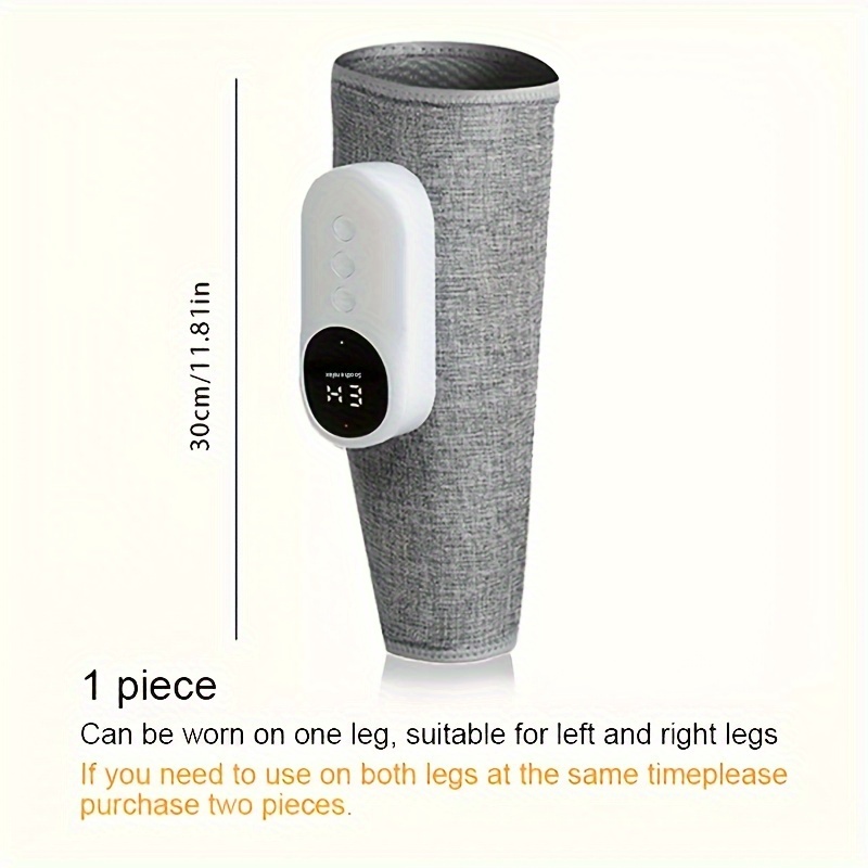Wireless rechargeable leg massager with USB charging